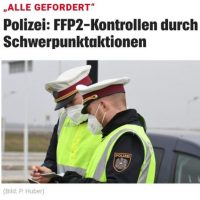 Polizei Kontrolle Corona