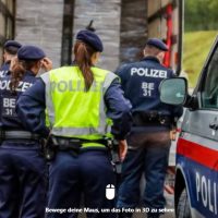 Polizei gegen Schlepperei Österreich