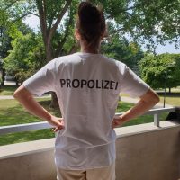 Neue T-Shirt Pro Polizei